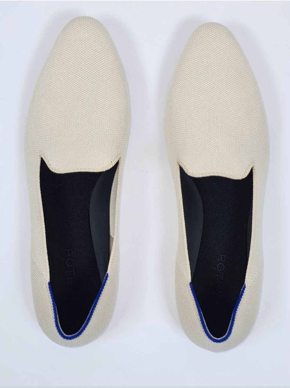 Rothy’s The Almond Loafer in Neutral Vanilla Bean Size 9.5